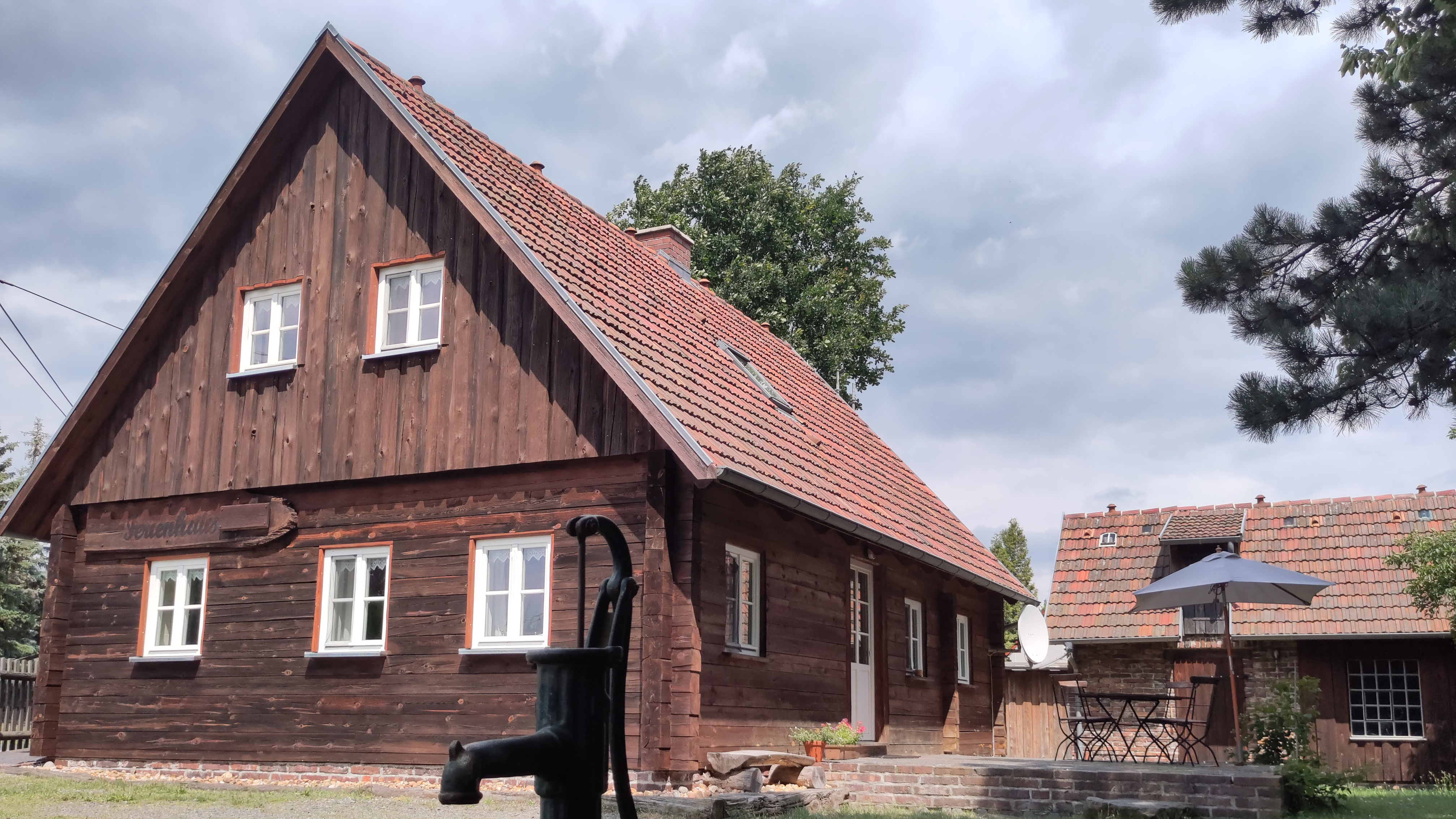 Ferienhaus am Mühlteich - Hausansicht